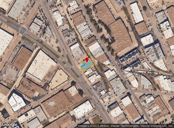  1506 Market Center Blvd, Dallas, TX Parcel Map