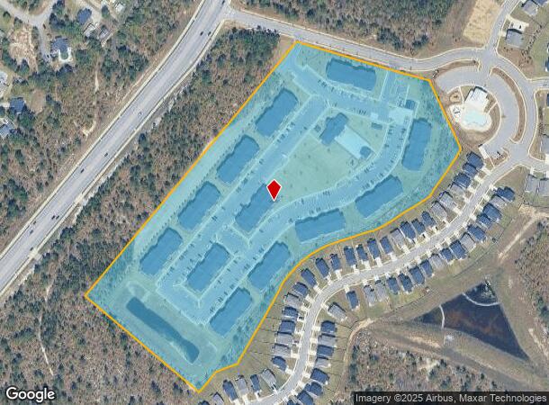  924 E Ashcroft Cir, Columbia, SC Parcel Map