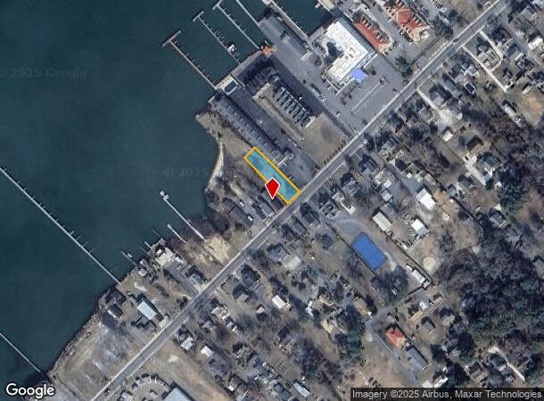  3747 Main St, Chincoteague Island, VA Parcel Map