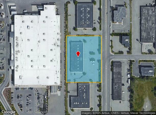  3120 Denali St, Anchorage, AK Parcel Map