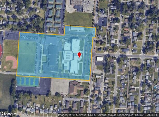  675 S Yearling Rd, Columbus, OH Parcel Map