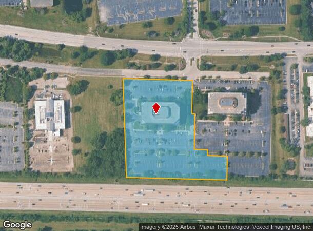 2443 Warrenville Rd, Lisle, IL Parcel Map