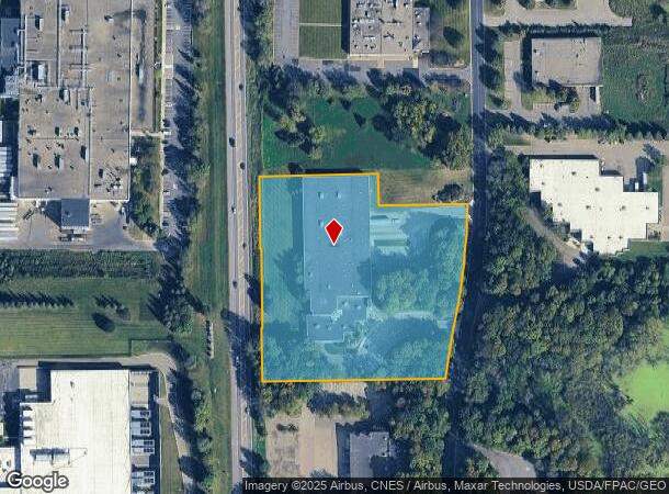 4100 Peavey Rd, Chaska, MN Parcel Map