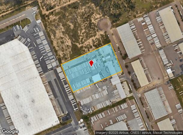12125 J E F Dr, Laredo, TX Parcel Map