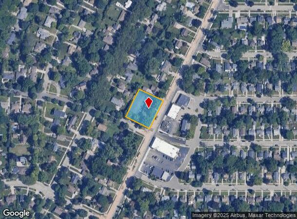 2501 Plainfield Ave Ne, Grand Rapids, MI Parcel Map