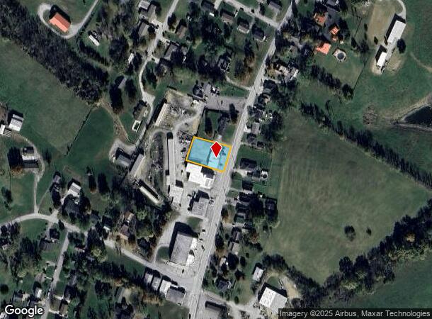 228 Lebanon Hl, Springfield, KY Parcel Map