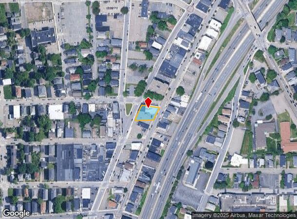  98 Millbury St, Worcester, MA Parcel Map