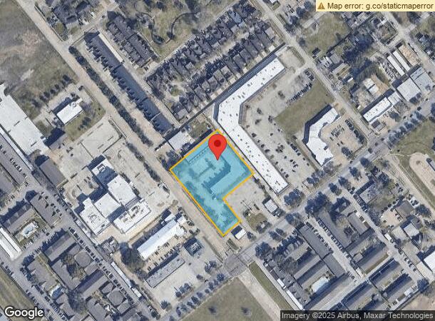  202 N Texas Ave, Webster, TX Parcel Map