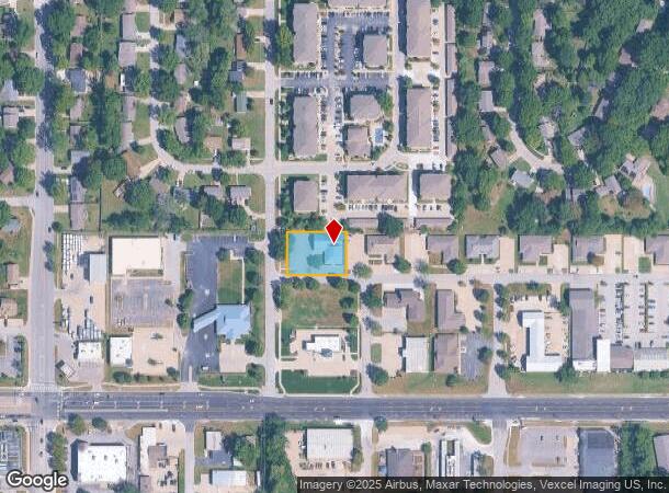 3320 Mesa Way, Lawrence, KS Parcel Map