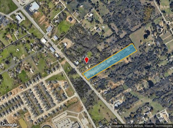  2600 N Main St, Mansfield, TX Parcel Map