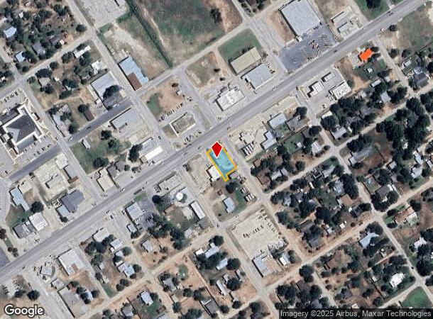  1004 Oak St, Jourdanton, TX Parcel Map