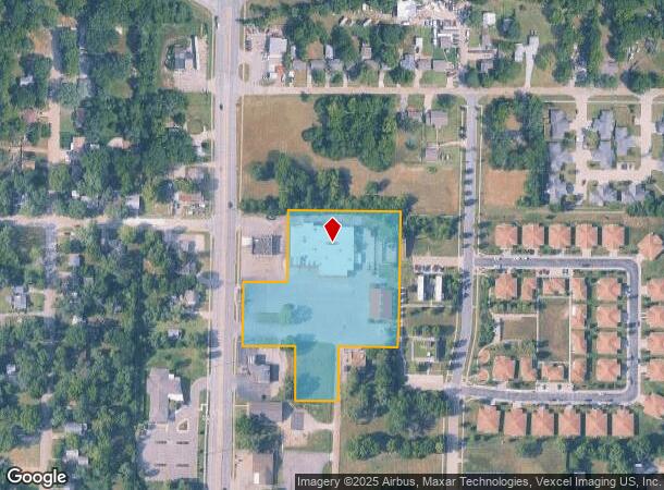  2010 Se California Ave, Topeka, KS Parcel Map