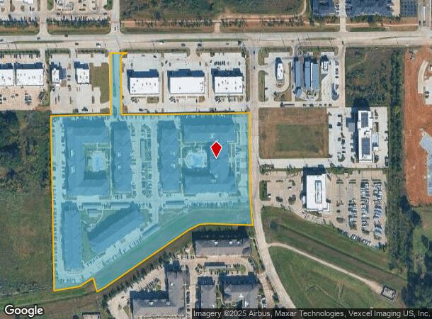  21603 Spring Plaza Dr, Spring, TX Parcel Map