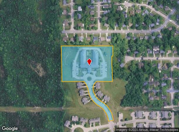 1300 Genesis Way, Dayton, OH Parcel Map