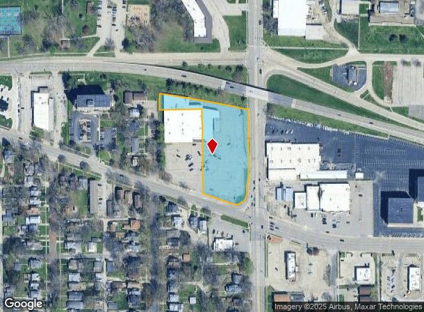 719 W Jefferson St, Springfield, IL Parcel Map