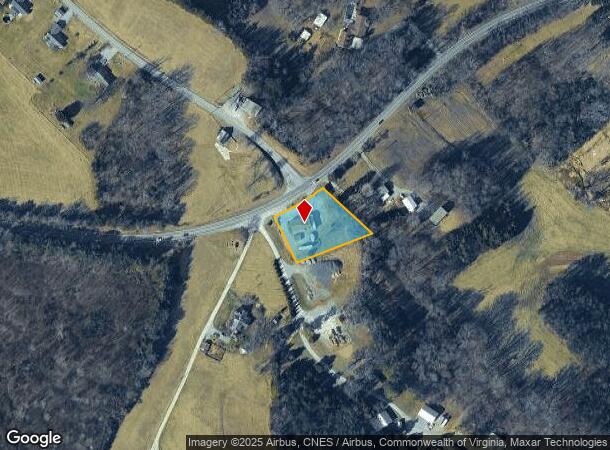  10700 Booker T Washington Hwy, Wirtz, VA Parcel Map