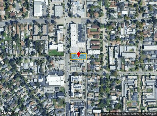  840 N Fair Oaks Ave, Pasadena, CA Parcel Map