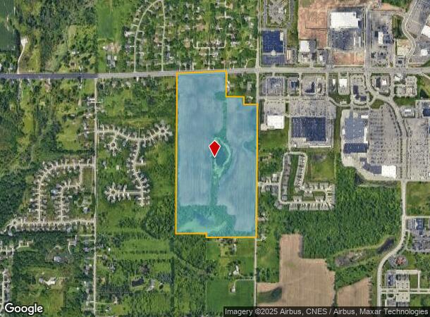 Broadbent Rd, Lansing, MI Parcel Map