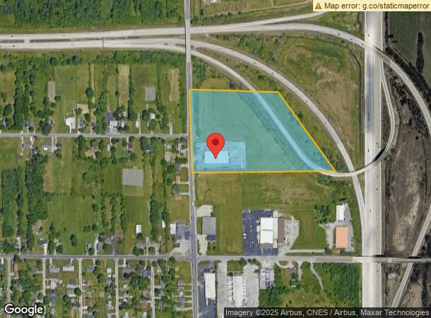  100 S Outer Dr, Saginaw, MI Parcel Map