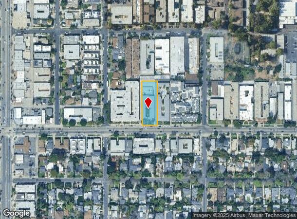  11933 Magnolia Blvd, Valley Village, CA Parcel Map