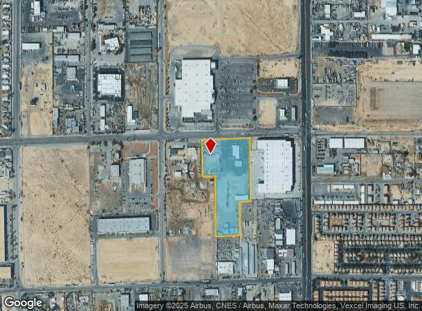  5005 E Carey Ave, Las Vegas, NV Parcel Map
