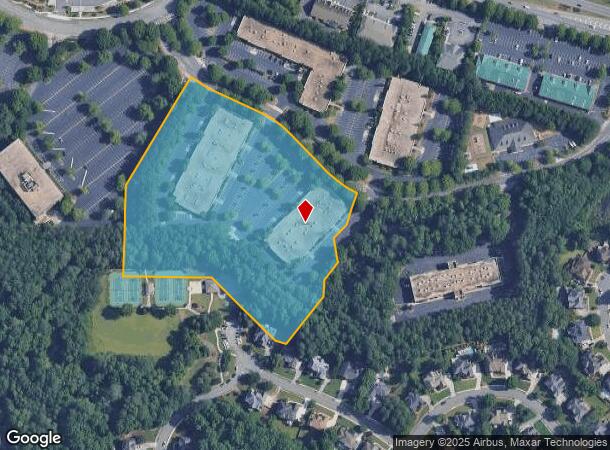 4425 Alexander Dr, Alpharetta, GA Parcel Map