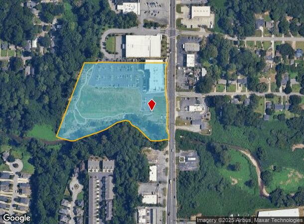  1341 Moreland Ave Se, Atlanta, GA Parcel Map