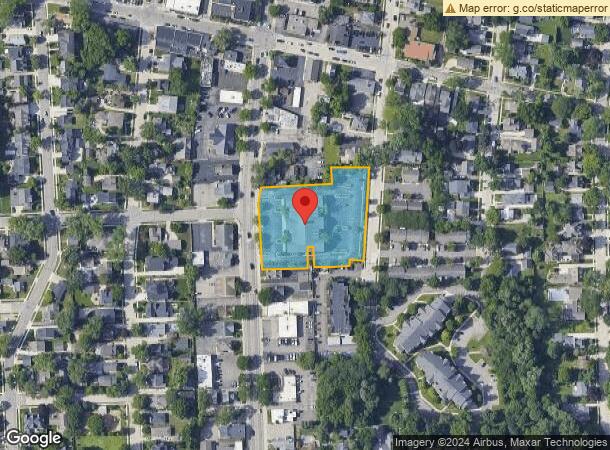  705 S Main St, Plymouth, MI Parcel Map