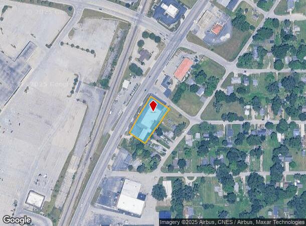  3526 N Broadway Ave, Muncie, IN Parcel Map