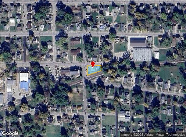  2 Ne 11Th St, Washington, IN Parcel Map