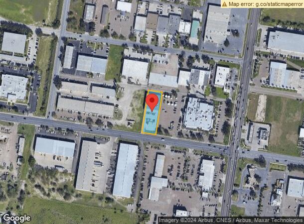  1401 E Hackberry Ave, Mcallen, TX Parcel Map