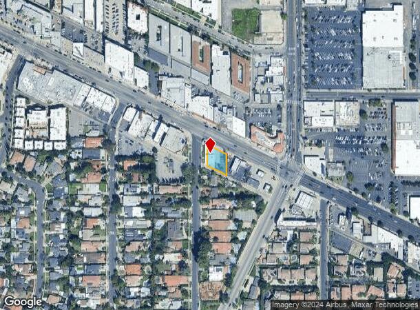  18556 Ventura Blvd, Tarzana, CA Parcel Map