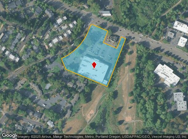  8155 Sw Hall Blvd, Beaverton, OR Parcel Map