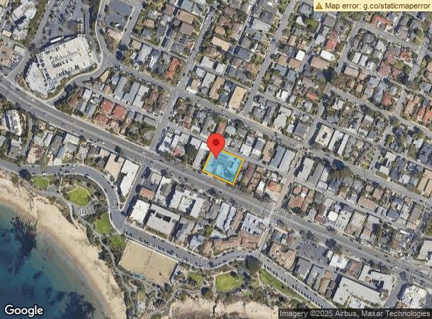  460 N Coast Hwy, Laguna Beach, CA Parcel Map