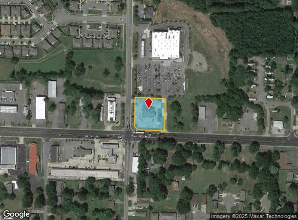  1900 E Oak St, Conway, AR Parcel Map