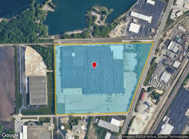  900 Knell St, Montgomery, IL Parcel Map