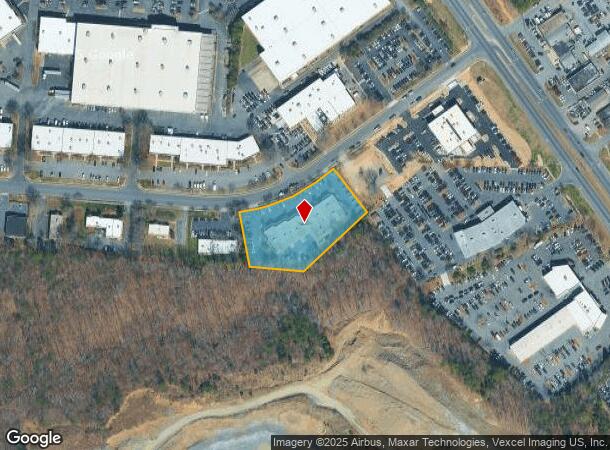 2400 Crownpoint Executive Dr, Charlotte, NC Parcel Map