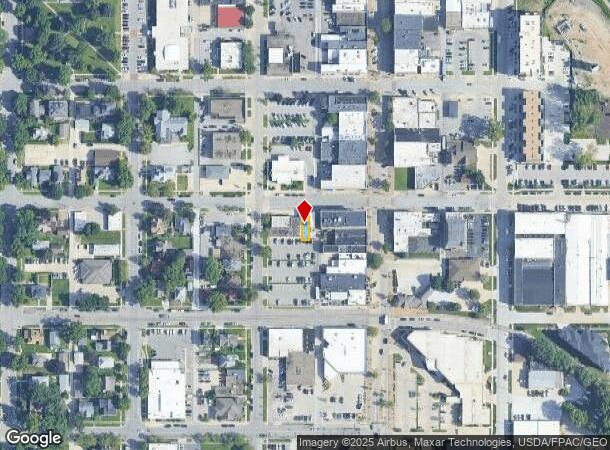116 W 4Th St, Cedar Falls, IA Parcel Map