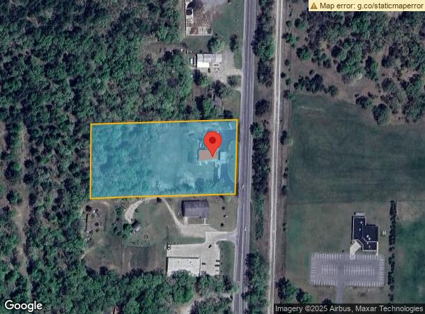  3821 S Evergreen Dr, White Cloud, MI Parcel Map