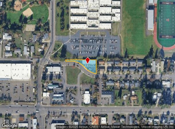 5800 A St, Springfield, OR Parcel Map
