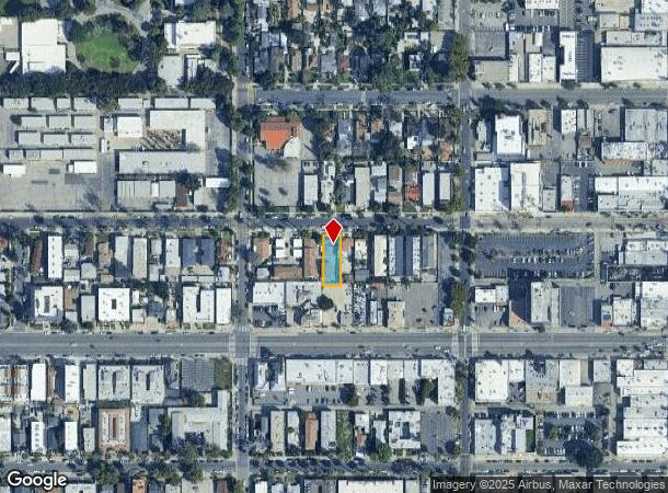  14634 Gilmore St, Van Nuys, CA Parcel Map