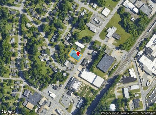 2012 W English Rd, High Point, NC Parcel Map