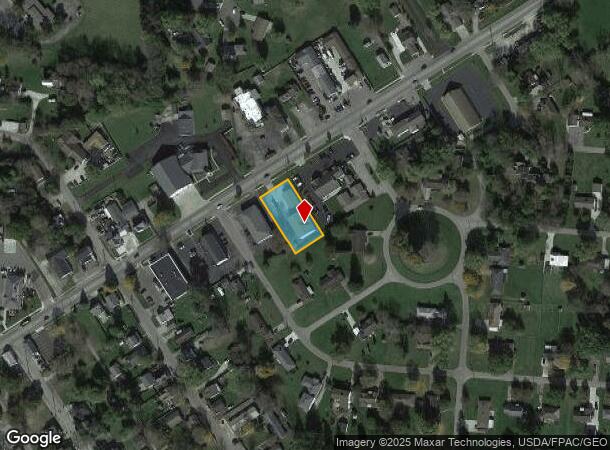  341 E Main St, Enon, OH Parcel Map