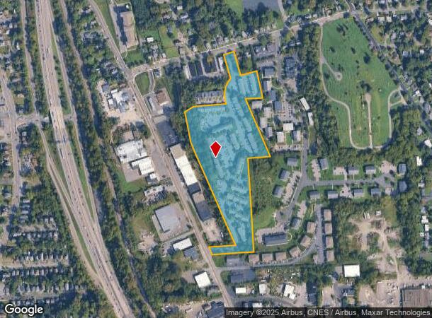 228 Thurber St, Syracuse, NY Parcel Map