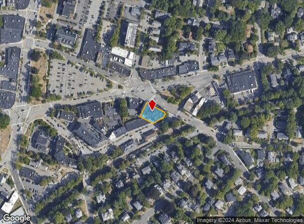  47 Langley Rd, Newton Center, MA Parcel Map