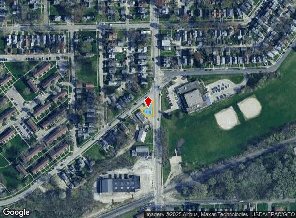  1110 E Broadway St, Toledo, OH Parcel Map