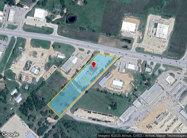  2880 E Austin St, Giddings, TX Parcel Map