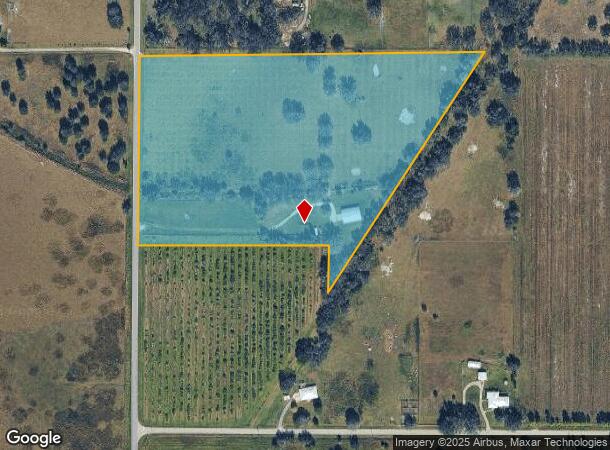  8844 Sw Hull Ave, Arcadia, FL Parcel Map