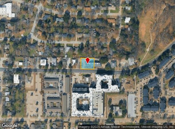 909 W Mitchell St, Arlington, TX Parcel Map