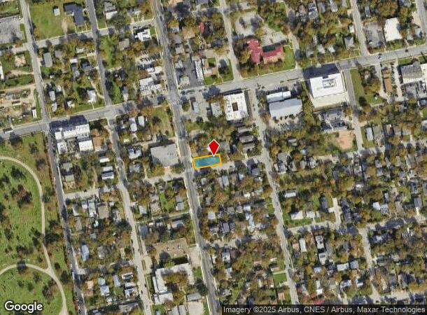  1801 Chicon St, Austin, TX Parcel Map
